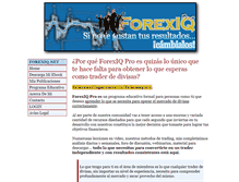 Tablet Screenshot of forexiq.net